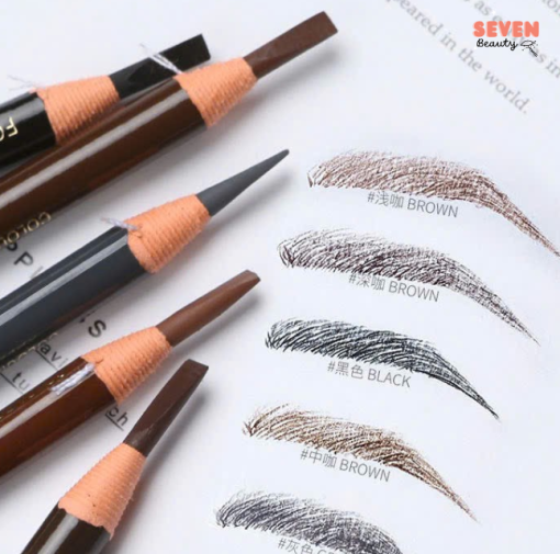 Chì Kẻ Mày Seven Beauty [Y1] Dạng Chì Mỏng Mướt, Hình Khuôn Chân Mày Rõ Nét Tự Nhiên